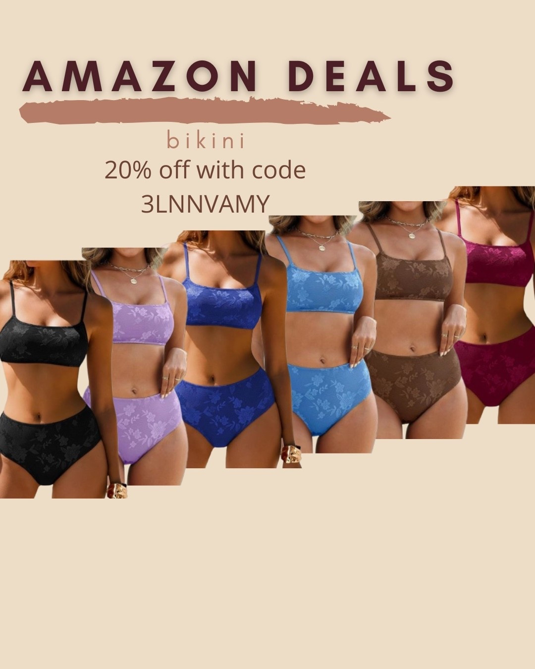 $12 ends 6/4

Amazon fashion
Amazon deals
Amazon swim
Bikini

#LTKSaleAlert #LTKSwim