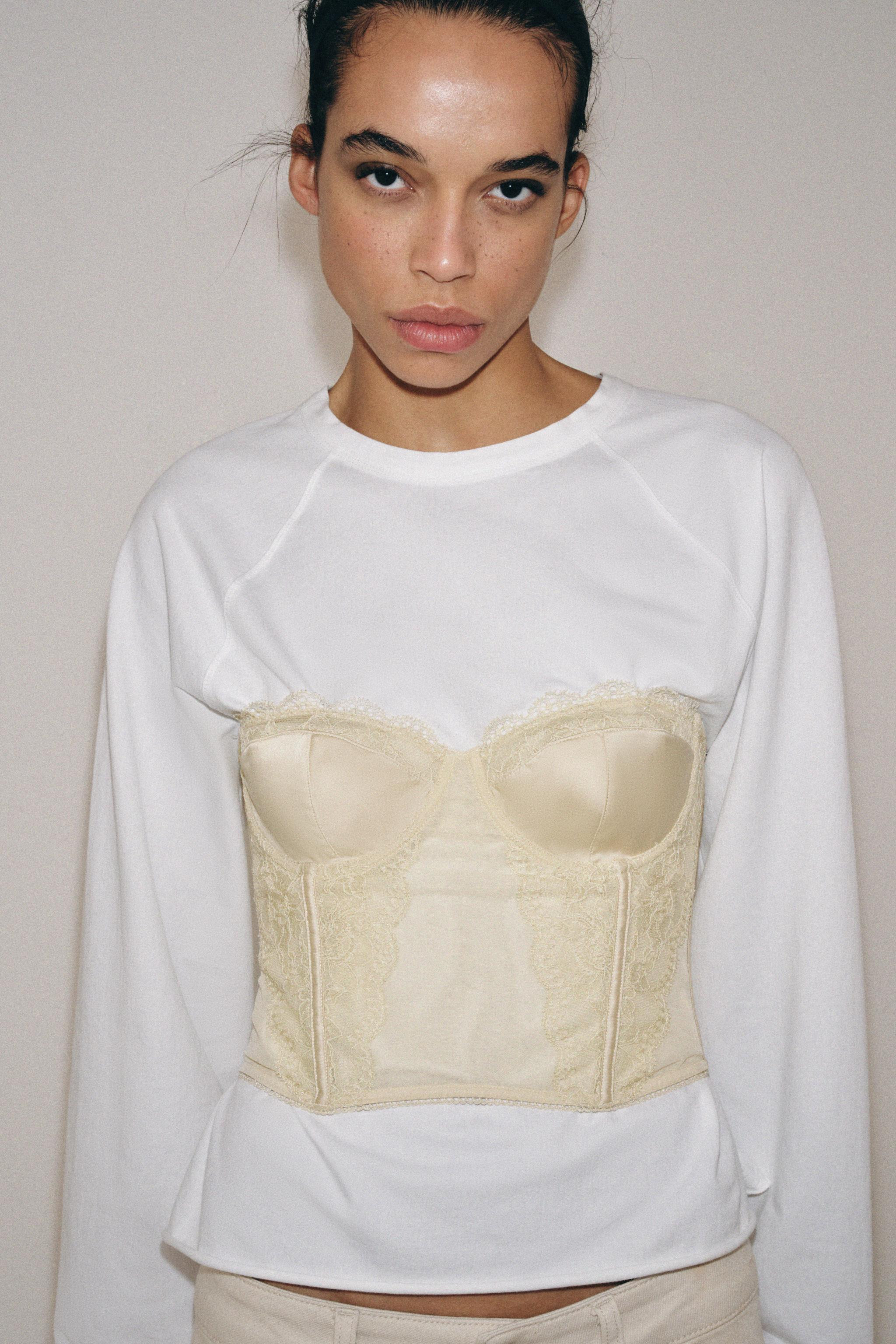 COMBINATION LACE CORSET | Zara US
