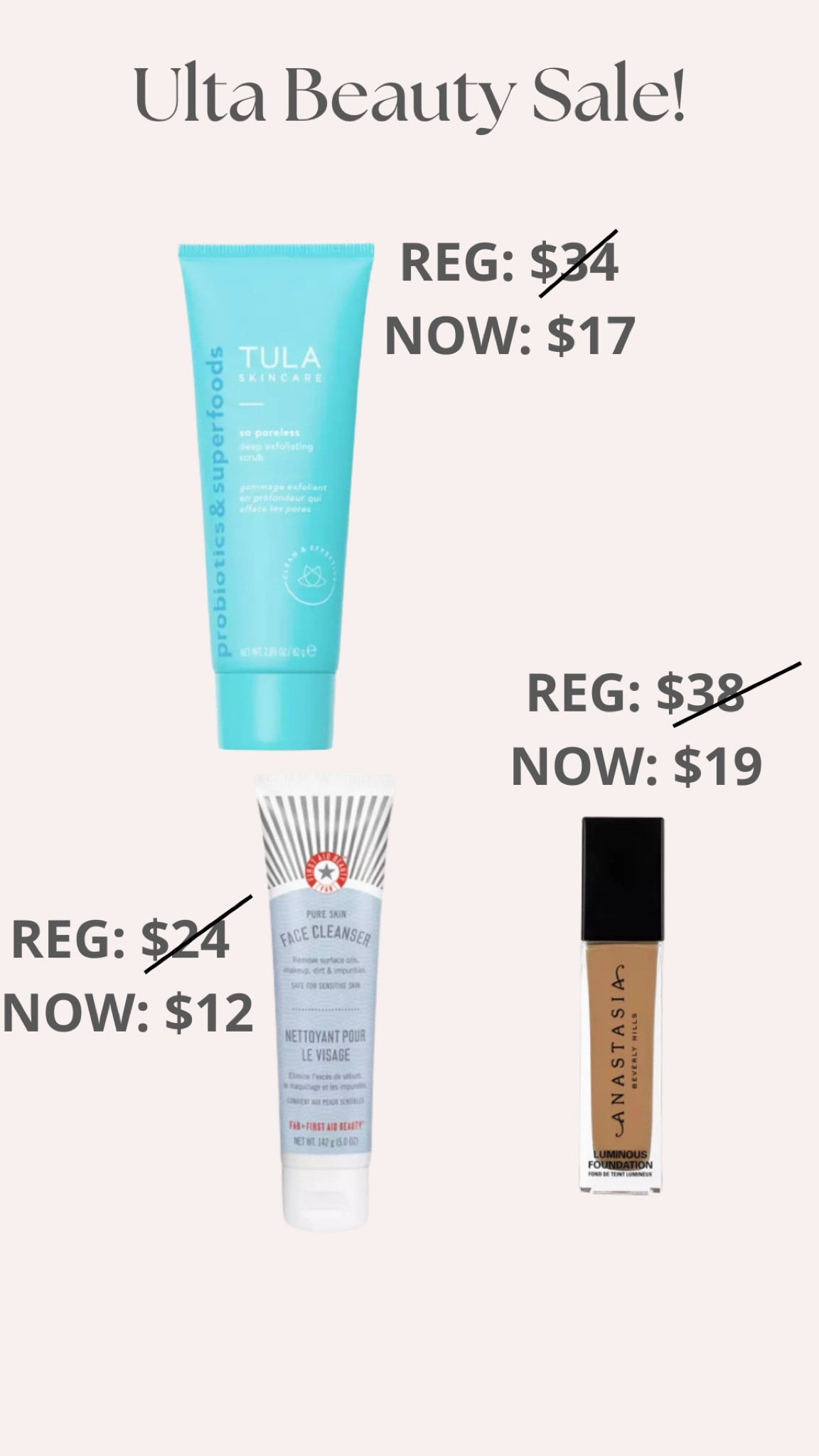 21 Days of Beauty Sale! Current favorites that are 50% off! 

#LTKunder100 #LTKsalealert #LTKunder50