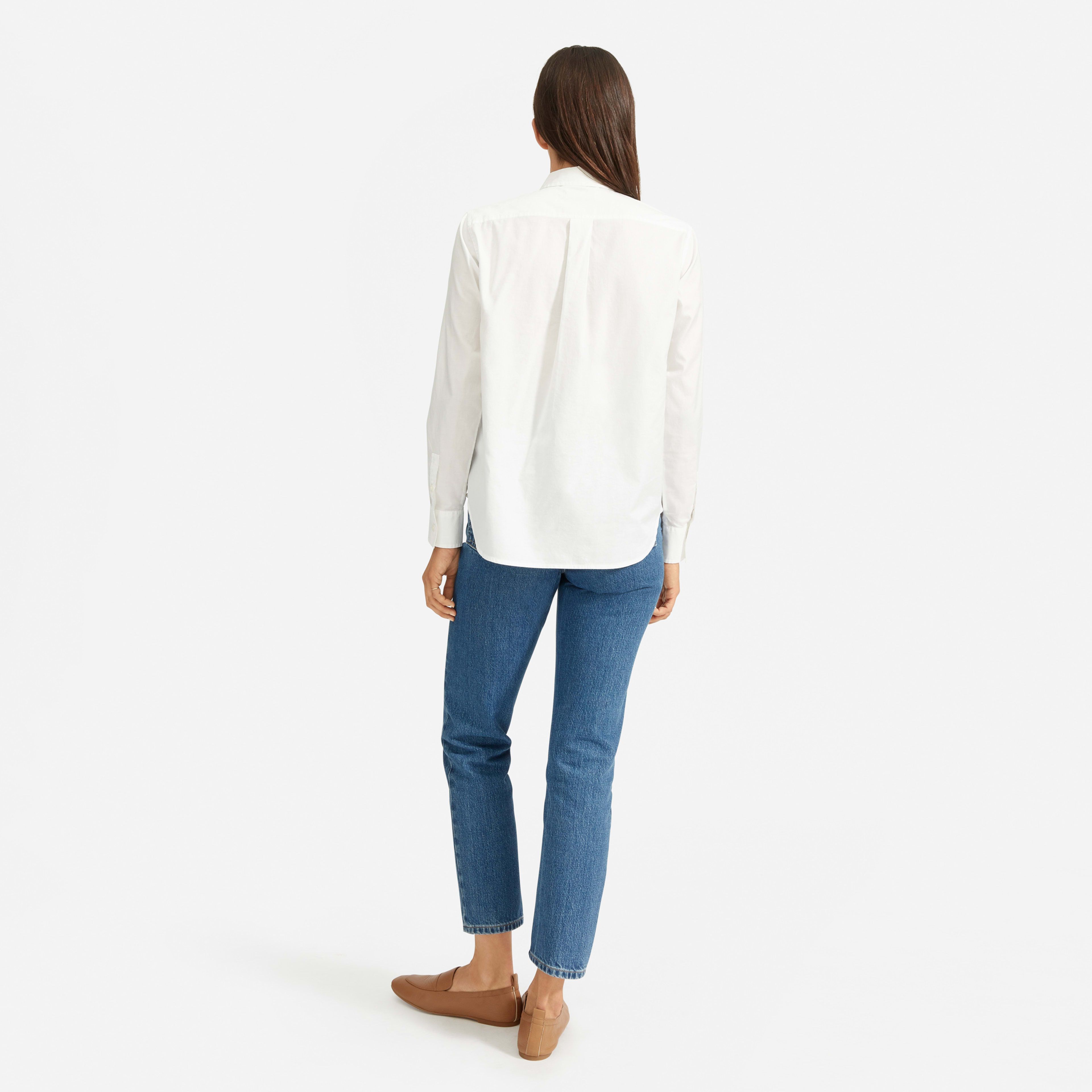 The Silky Cotton Relaxed Shirt | Everlane