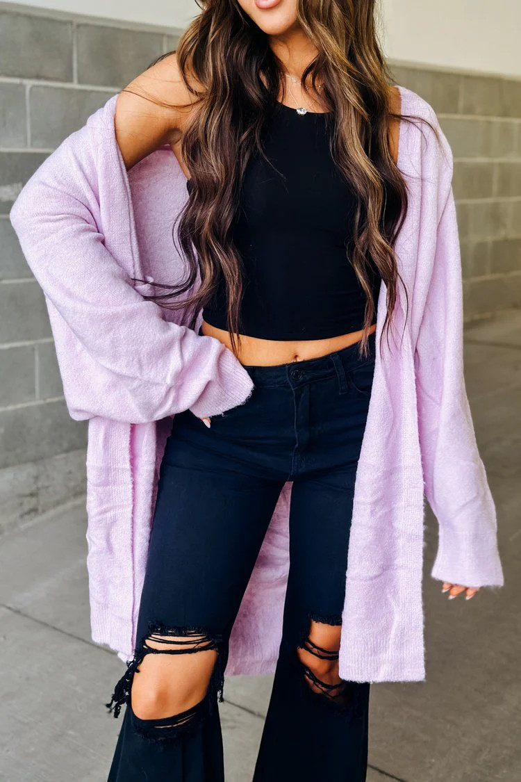 Lucy Cozy Cardigan - Petal | Mindy Mae's Market