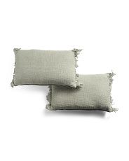 Set Of 2 14x22 Knit Pillows | Marshalls