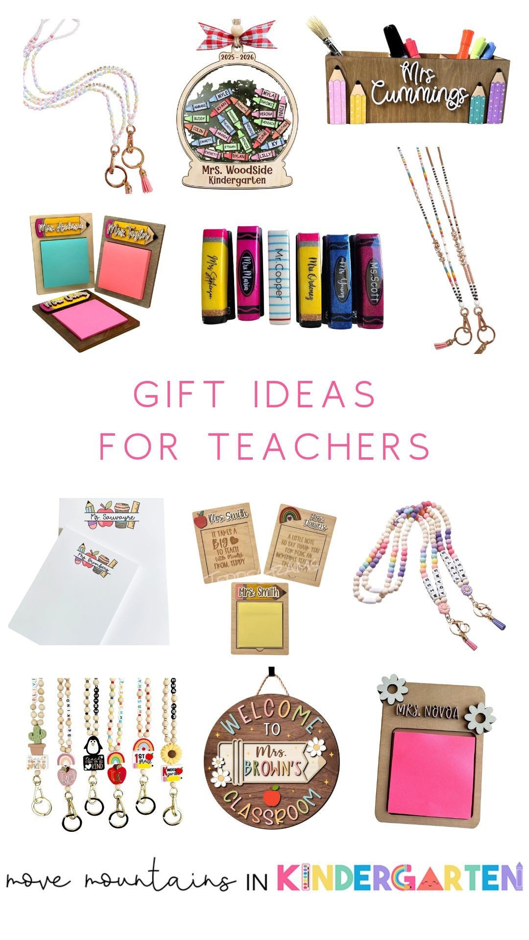 Gift ideas for teachers, all from Etsy!

#LTKHoliday #LTKGiftGuide