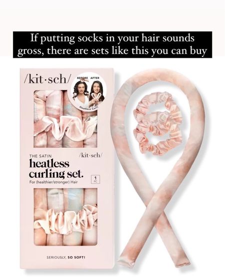 Heatless curling set if you’re tired of using socks or your robe tie!


#LTKbeauty