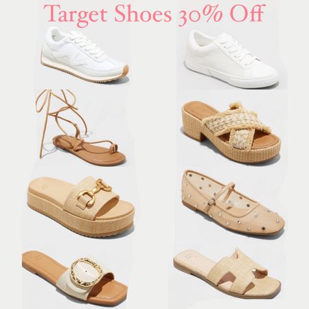 #targetpartner . @Target Circle Week is back and there are so many great mark downs. Linking up several cute sandals for 30% off @targetstyle ✨
.
#ad #target #TargetCircleWeek #targetfashion #targetstyle #sharemytargetstyle #targetfinds #summeroutfit #summerstyle 

#LTKshoecrush #LTKxTarget #LTKsalealert