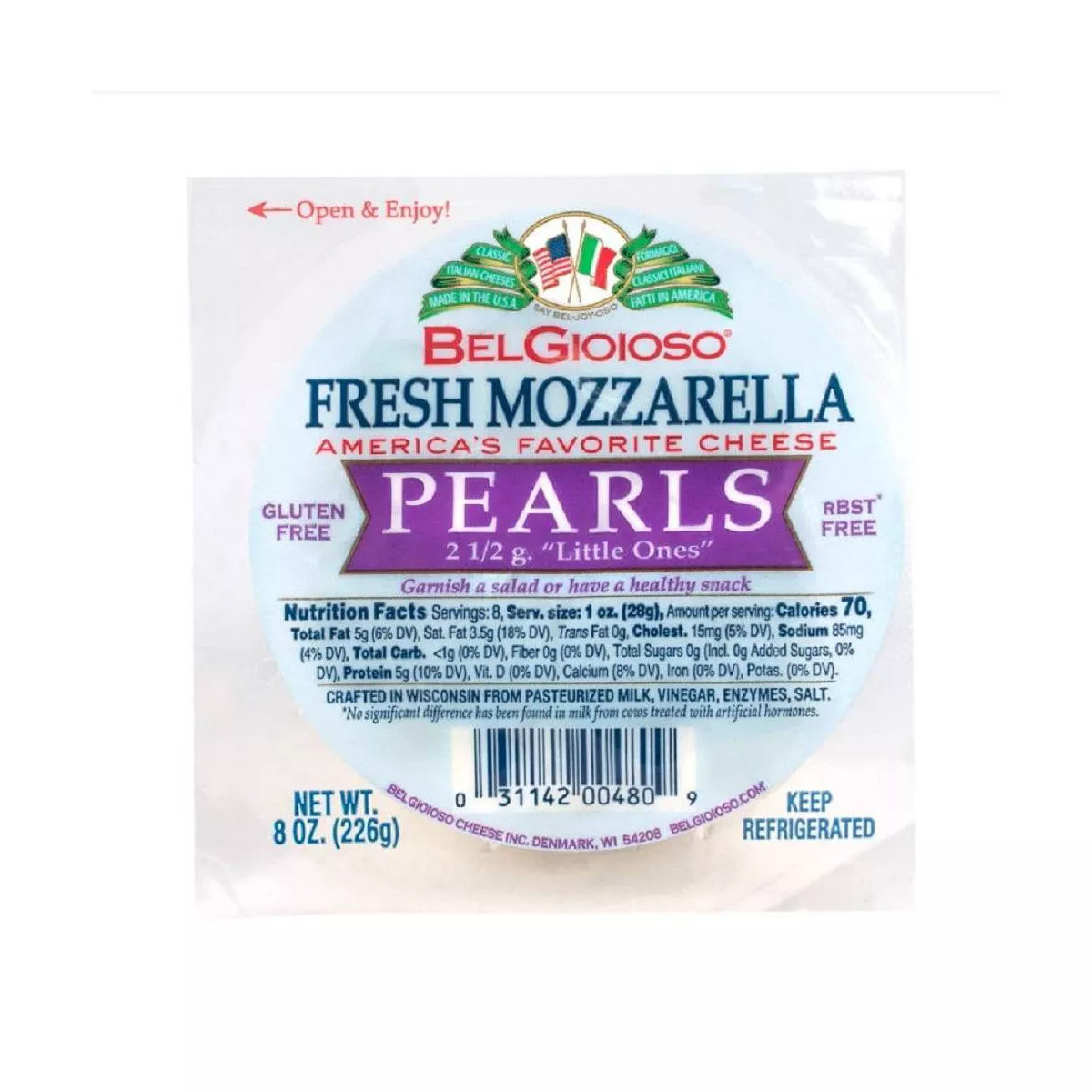 BelGioioso Fresh Mozzarella Pearl Cheese - 8oz | Target