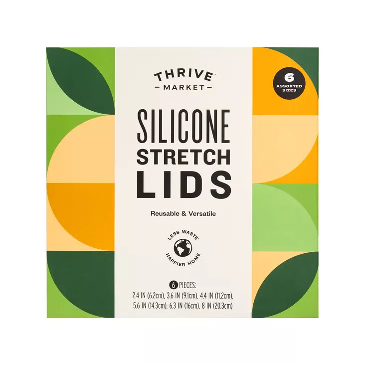 Thrive Market, Silicone Stretch Lids | Thrive Market