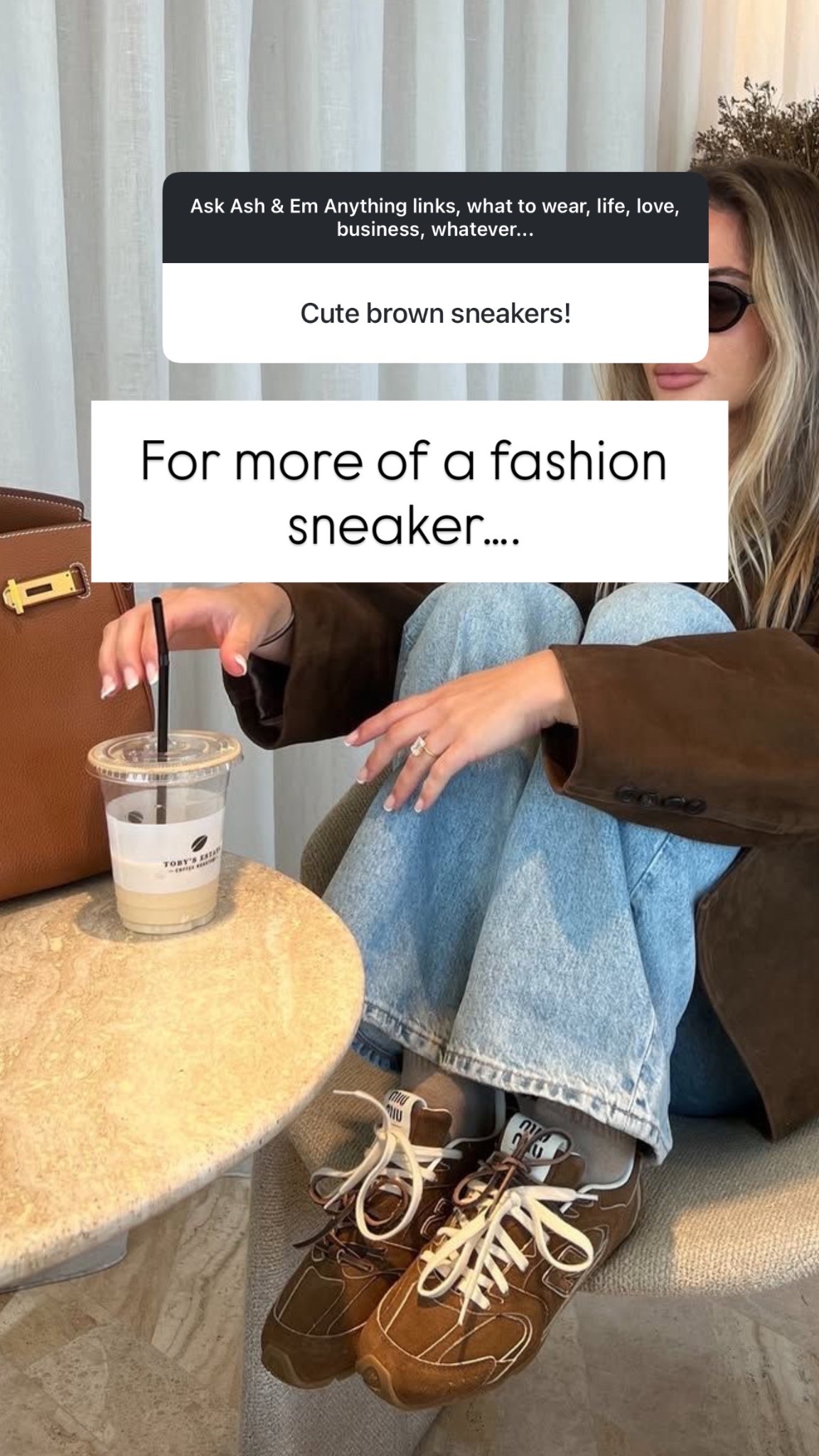 favorite brown sneakers right now 