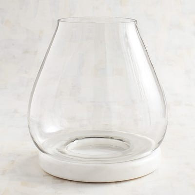 Marble Glass Hurricane | Pier 1 Imports