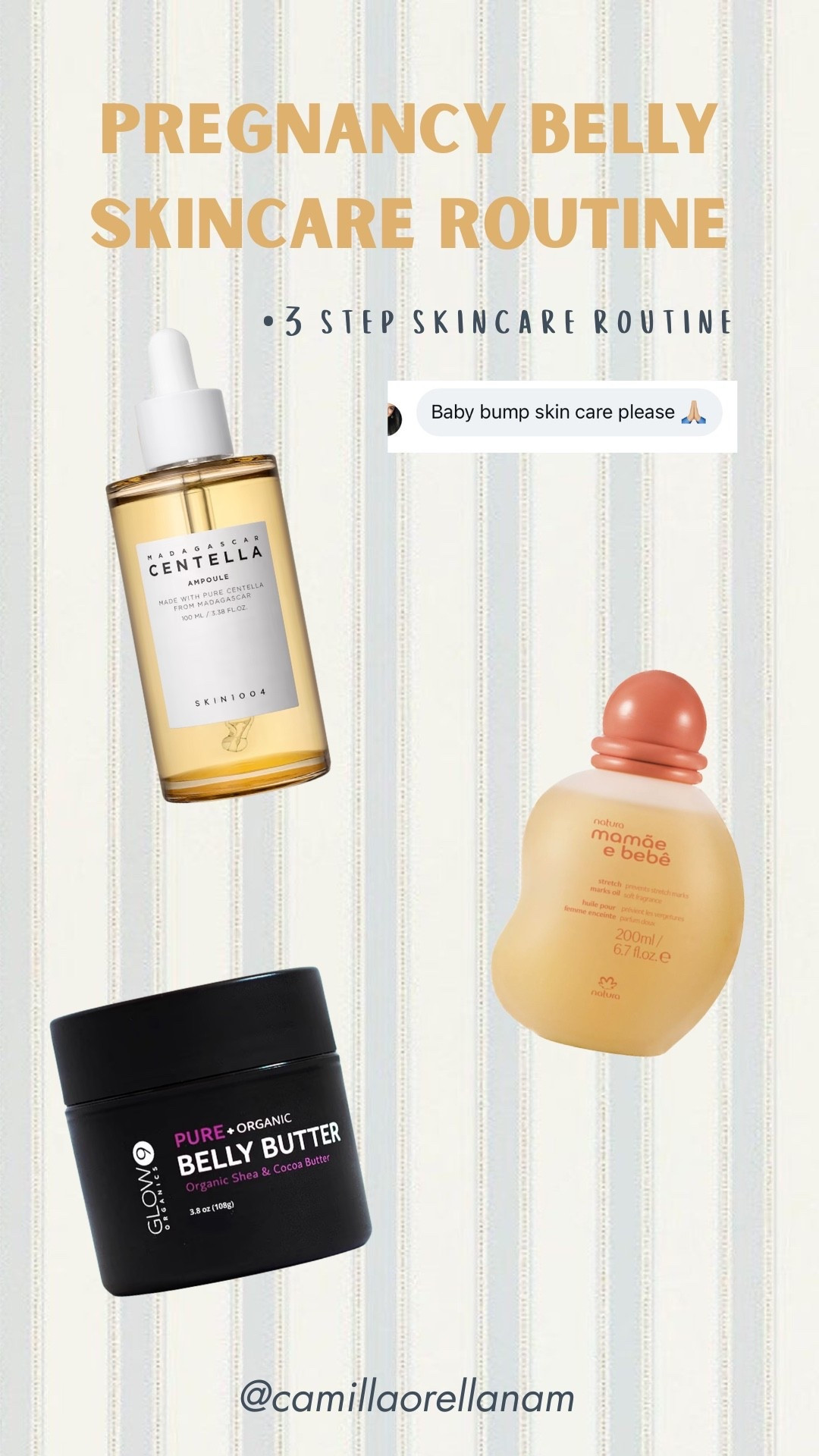 My 3 step belly routine ✨

#LTKmomlife #LTKBump #LTKBaby