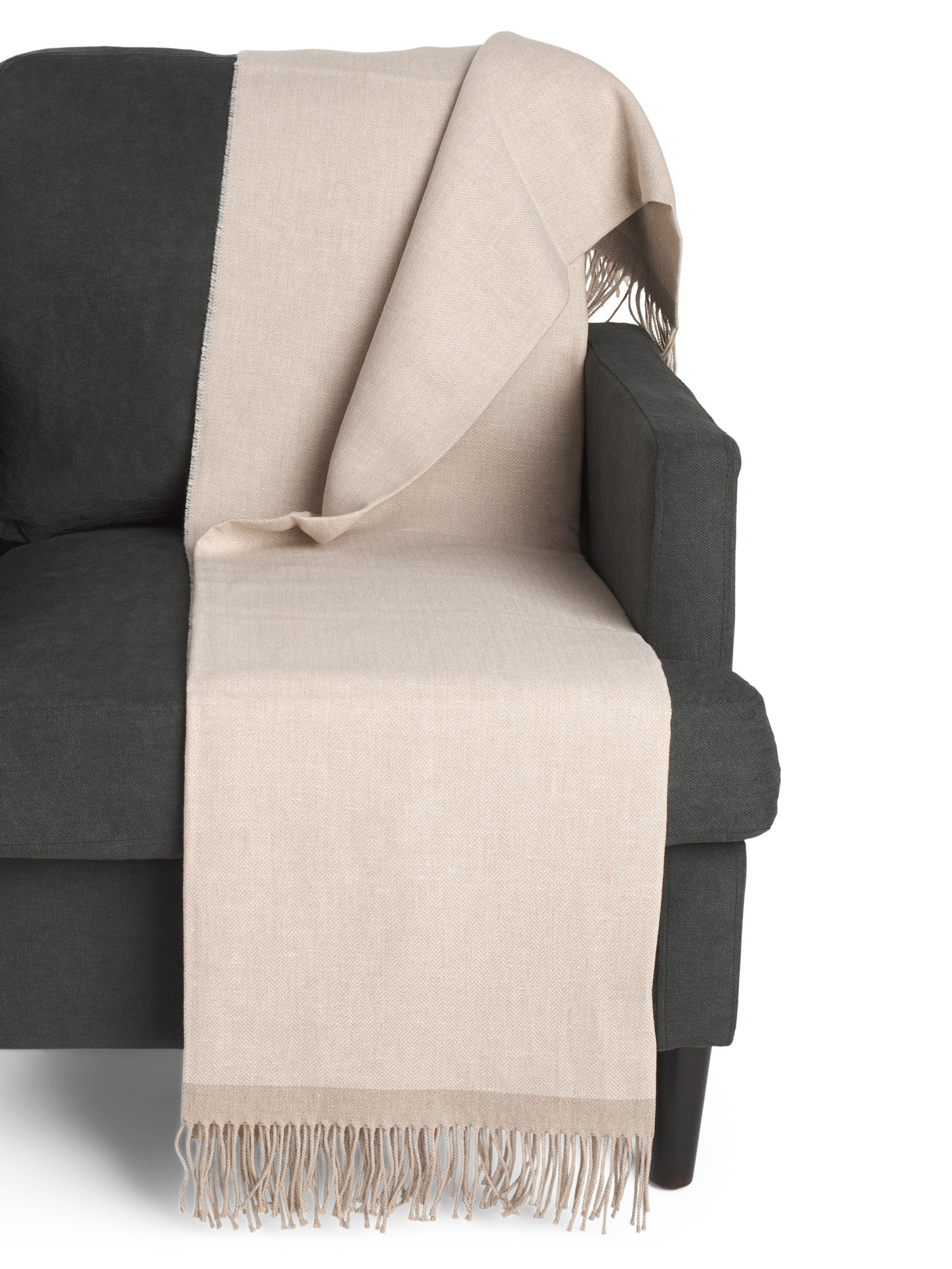 Made In Italy Linen Throw | TJ Maxx