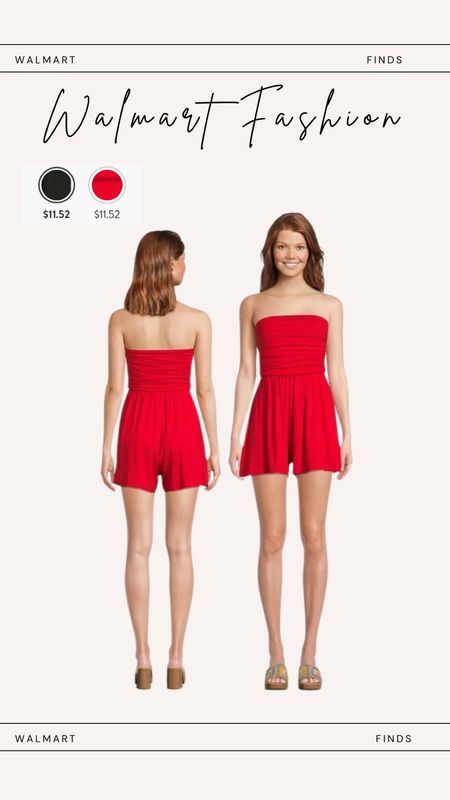 The perfect summer romper from Walmart #walmartfashion #walmart