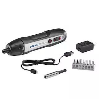 Dremel Home Solutions Rechargeable 4V Li-Ion Powered Electric Screwdriver HSES-01 | The Home Depot