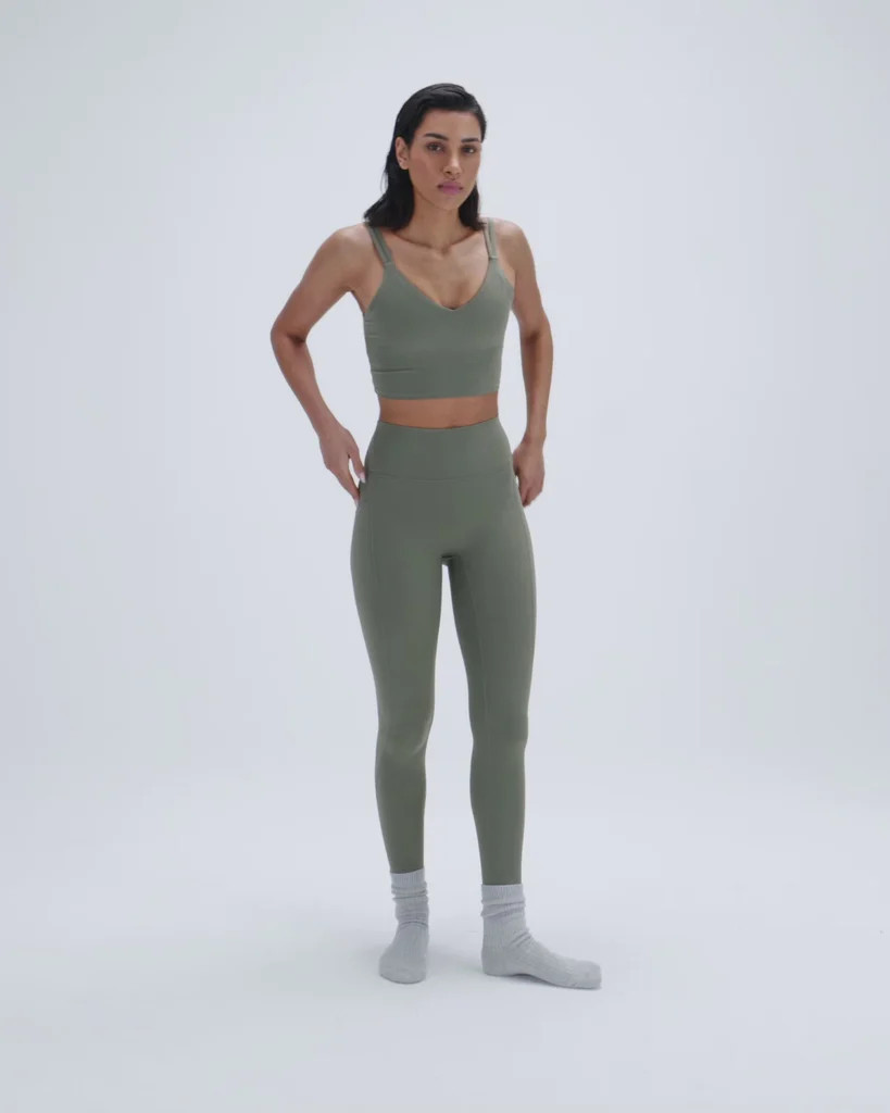 Ultimate Pocket Leggings - Olive Green | Adanola UK