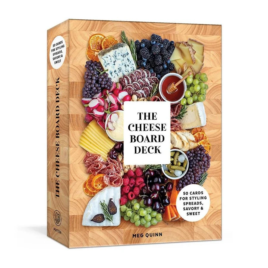 The Cheese Board Deck: 50 Cards for Styling Spreads, Savory and Sweet | Barnes & Noble