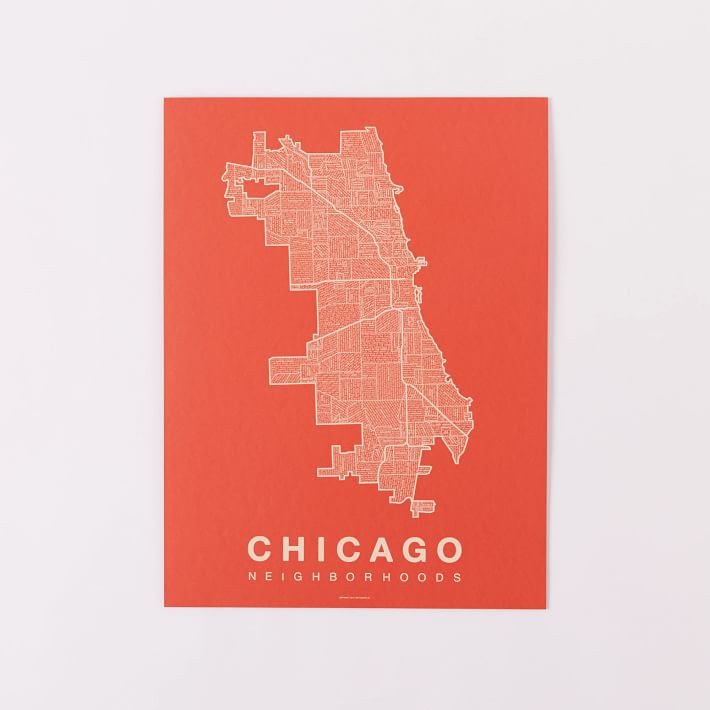 Native Maps City Prints | West Elm (US)