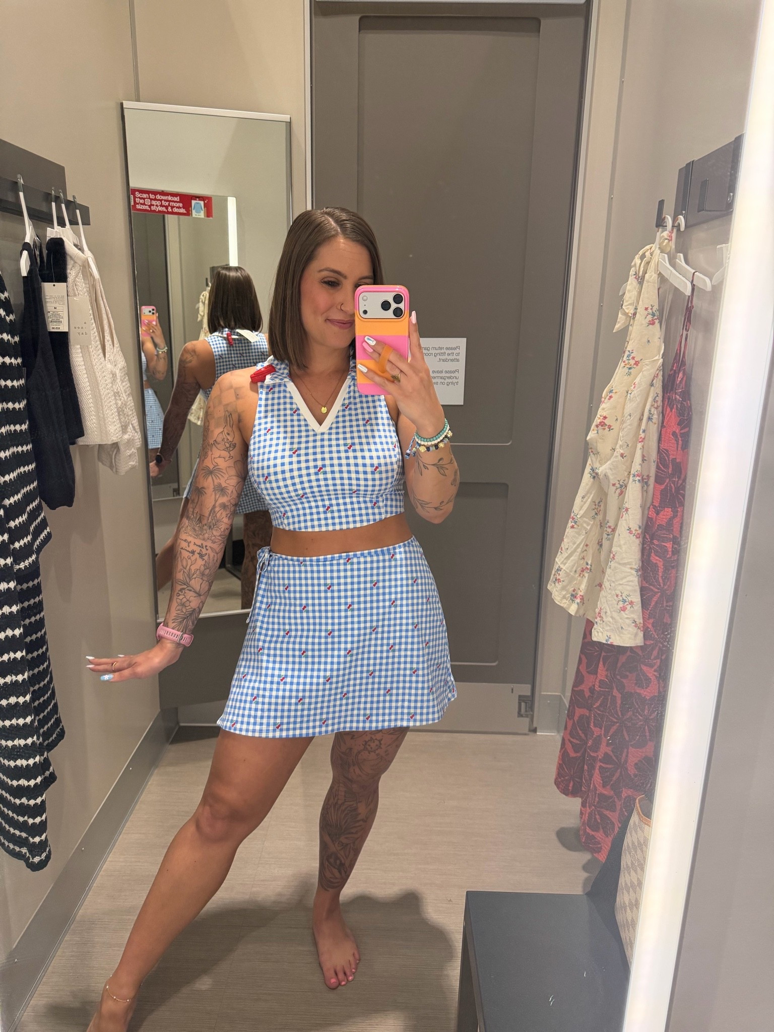 Yall this is the cutest set! I love the polo top and the skirt has built in shorts with pockets. I’m wearing a medium in both but could probably do a small in the bottoms.

#LTKfitnessgoals #LTKActive #LTKSeasonal