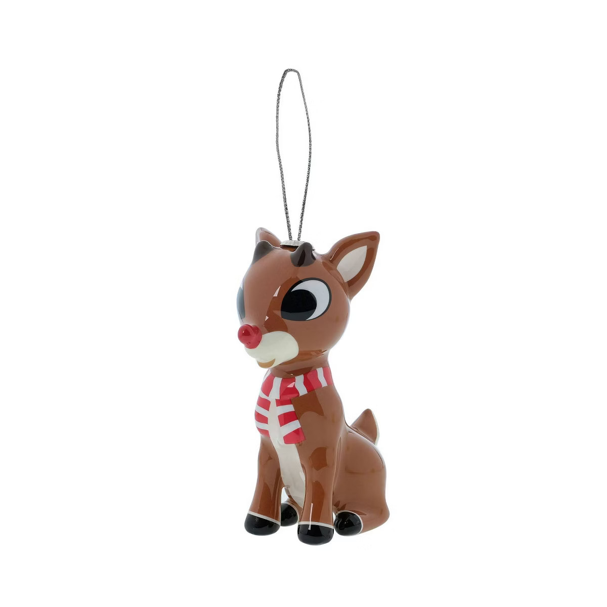 Rudolph the Red-Nosed Reindeer Decoupage Christmas Tree Ornament | Target