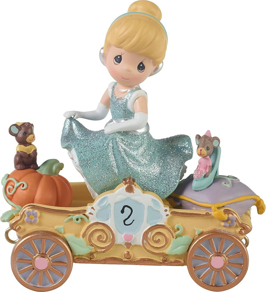 Precious Moments, Disney Showcase Collection, Bibbidi, Bobbidi, Boo \u2013 Now You're Two!, Disne... | Amazon (US)