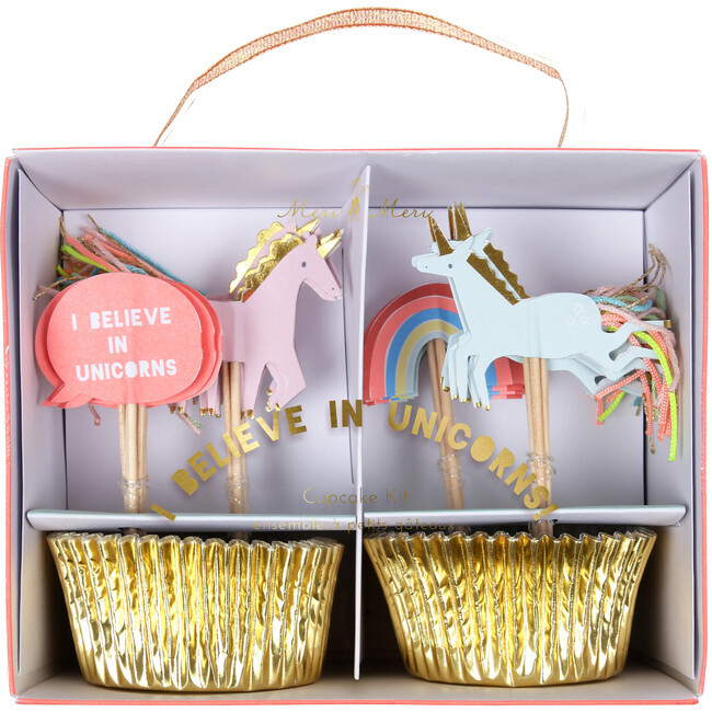Meri Meri | I Believe In Unicorns Cupcake Kit | Maisonette | Maisonette