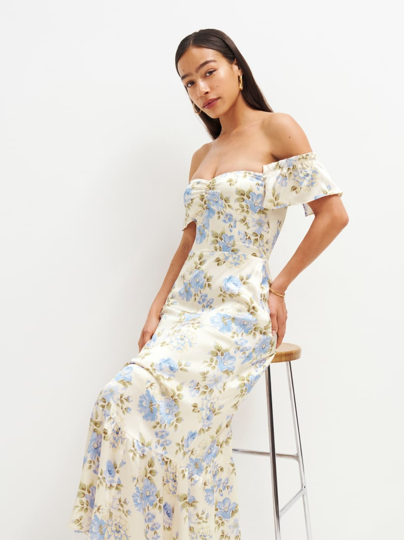 Sianna Silk Dress | Reformation (Global)