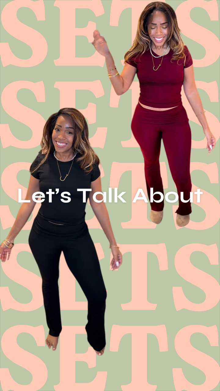 🚨NEW SERIES ALERT 🚨 
Let’s talk about SETS, baby💋 
Because a good set? Baby, that’s an outfit with ZERO stress and MAX impact 💅🏽
So if you love looking put together without doing the absolute most… you’re in the right place. Comment “Sets” for links! 💁🏽‍♀️

#LTKOver40 #LTKTravel #LTKootd