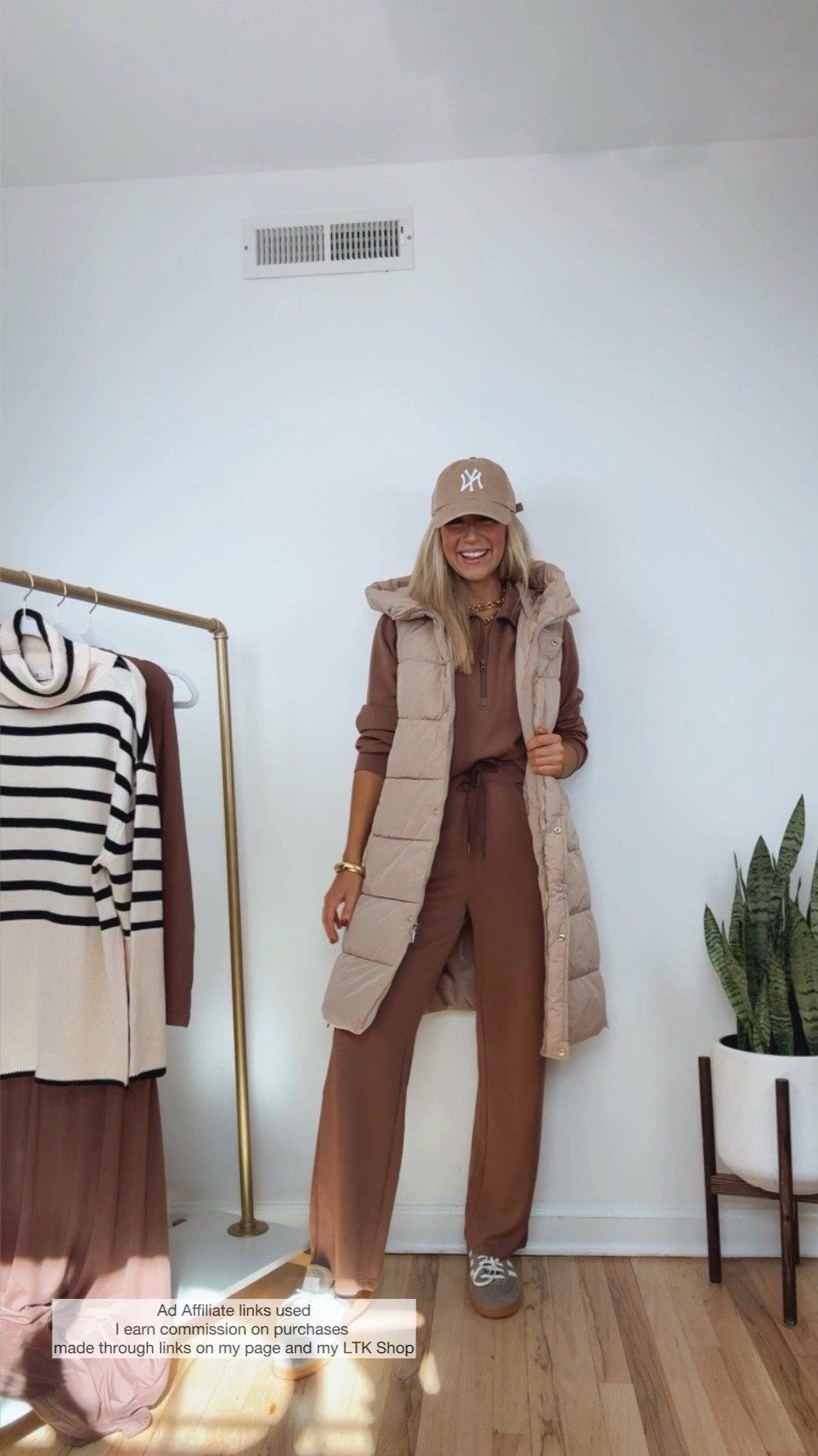 Amazon lounge set and puffer vest ✨✨