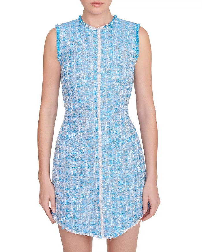 Sleeveless Tweed Mini Dress | Bloomingdale's (US)