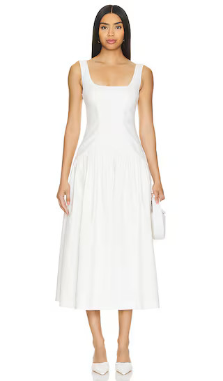 Linda Midi Dress in Ivory | Revolve Clothing (Global)
