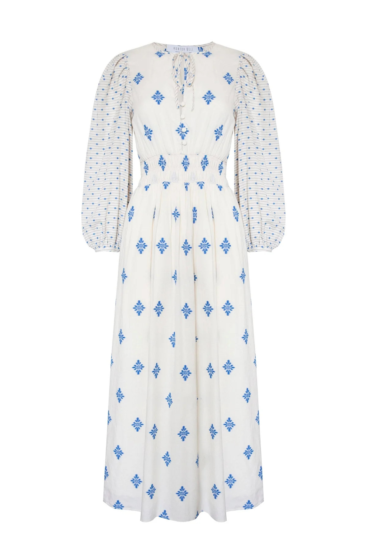 Clementine Dress in Blue Medallion | Over The Moon