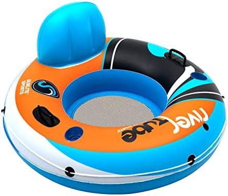Sunlite Sports River Raft Inflatable, Water Float to Lounge Above Lake and River, Outdoor Water T... | Amazon (US)