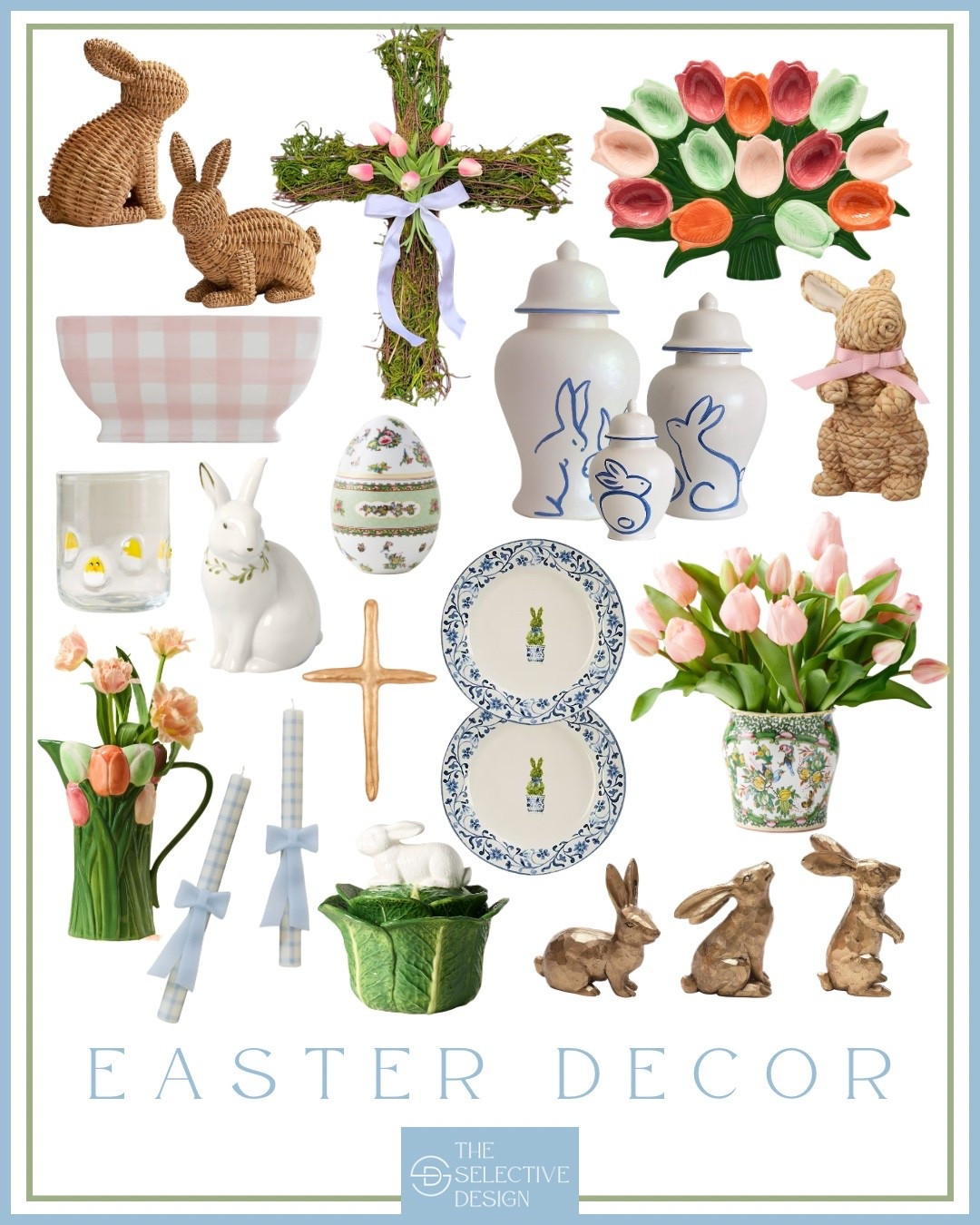 Loving these classic Easter decor finds! So many pretty Easter finds perfect for an Easter table setting or Easter home decor! 

Grandmillennial Easter decor | classic Easter decor | Easter home finds | spring  decor 

#LTKSaleAlert #LTKHome #LTKSeasonal