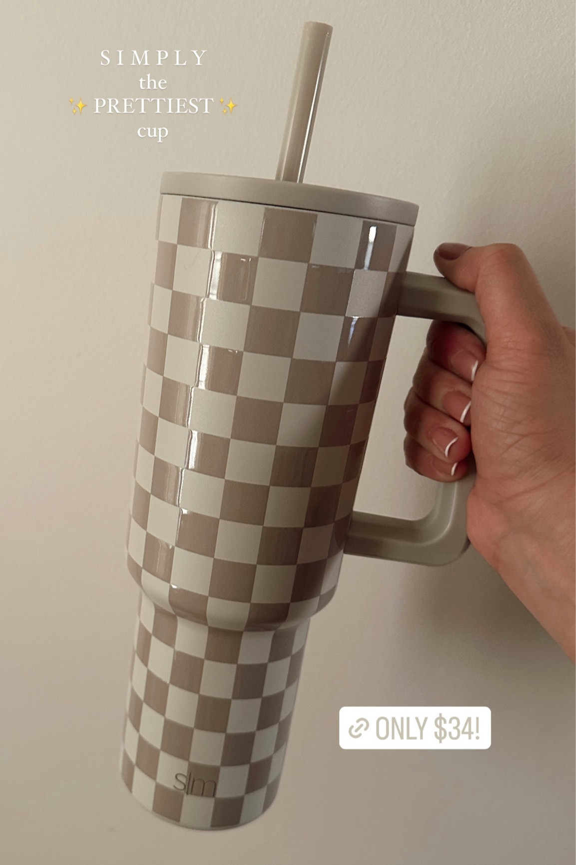Stanley dupe + simply modern + Amazon finds + Amazon cup + tumbler + aesthetic cups + sale alert + beach must haves + travel must have cup + LTKSWIM

#LTKsalealert #LTKswim #LTKSpringSale