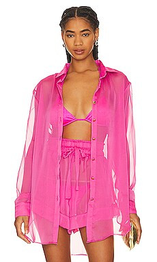 Shani Shemer Jonas Shirt in Pink from Revolve.com | Revolve Clothing (Global)