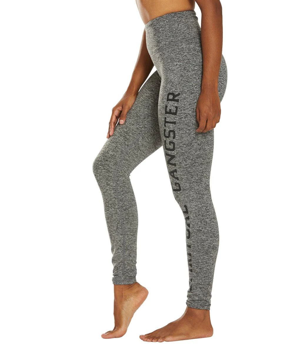 Spiritual Gangster Women's Perfect High Waisted Yoga Leggings - Medium Heather Grey Large Polyester/Elastane | YogaOutlet.com