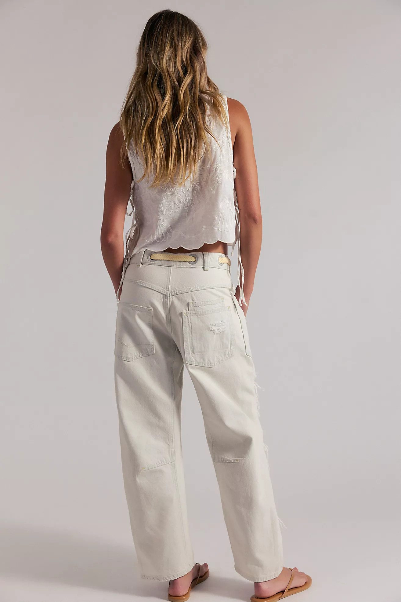 We The Free Moxie Pull-On Barrel Jeans | Free People (Global - UK&FR Excluded)