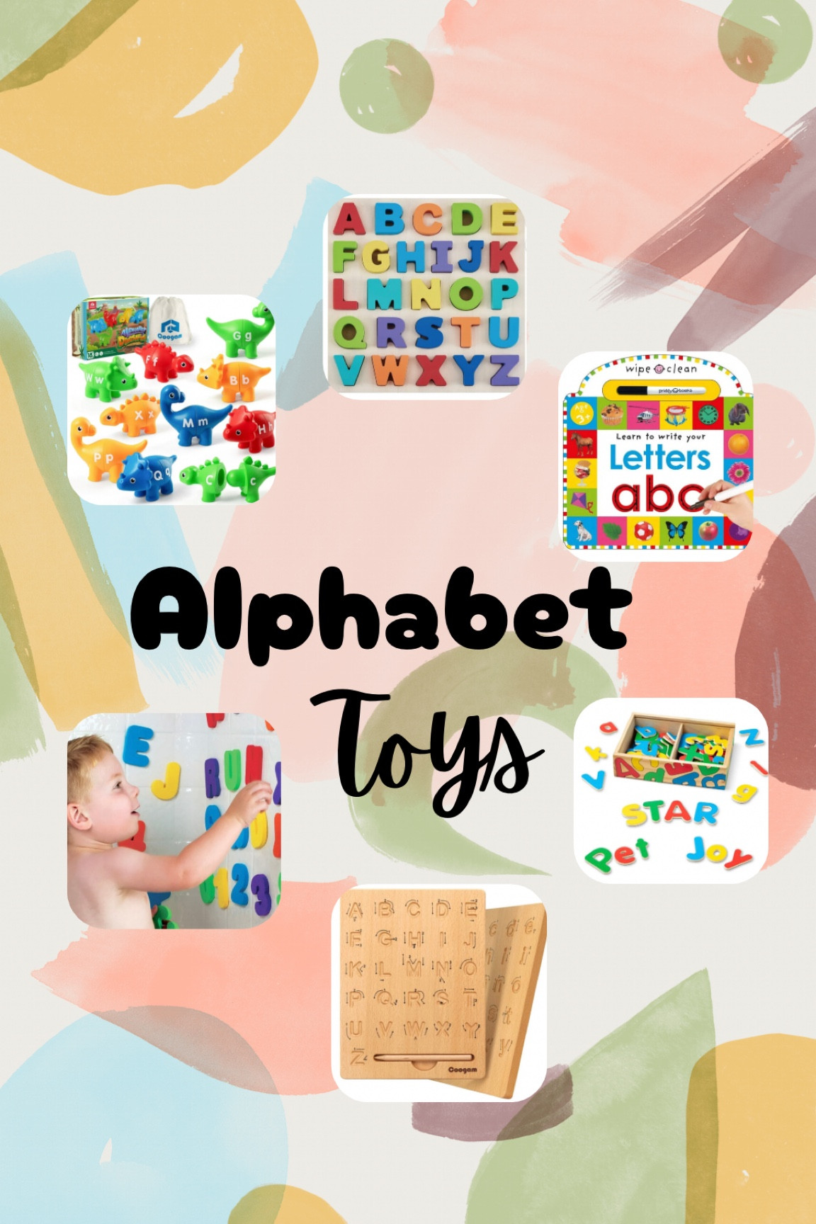 I love adding alphabet toys to our play for gentle literacy and academic exposure! Here’s some of my favorite ABC toys from foam letters in the bath, to magnetic alphabet on the fridge my 2 year old know her alphabet and actually ENJOYS her letters and numbers because it was learned through play and that’s the key! 🔑 🧠 

#LTKbaby #LTKfamily #LTKkids