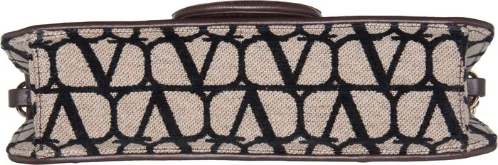 Locò VLOGO Toile Canvas & Leather Shoulder Bag | Nordstrom
