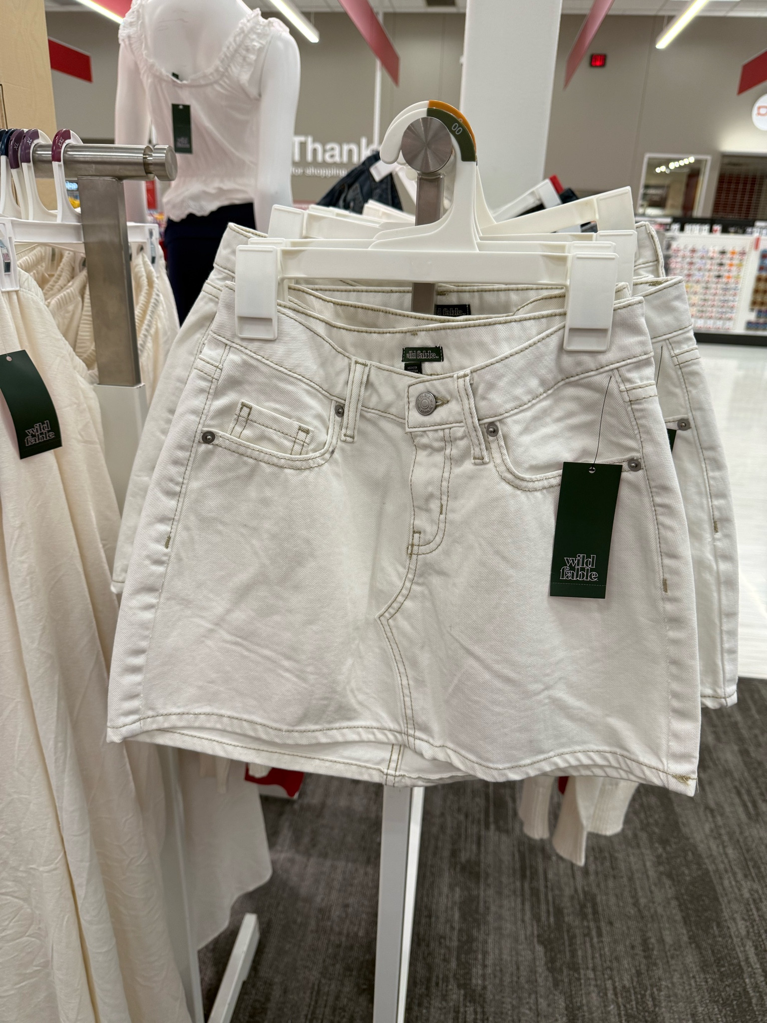 White denim skirt 🍋

#LTKSeasonal #LTKootd #LTKgrwm