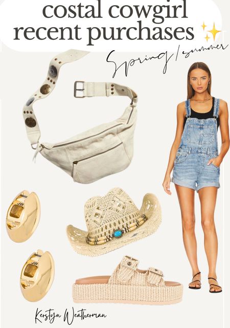 Western fashion is in full swing this spring and summer! 🤠☁️✨🔗 I’ve always loved me some western wear! So I love that it’s a huge trend this year! 

These overalls I’m dying to get! They are super cute 🍀✨🔗

Costal cowgirl, western wear, sling bag, Birkenstocks, overalls, cowgirl hat, cowgirl, western fashion, spring outfits, summer ootd

#LTKfindsunder50 #LTKstyletip #LTKFestival