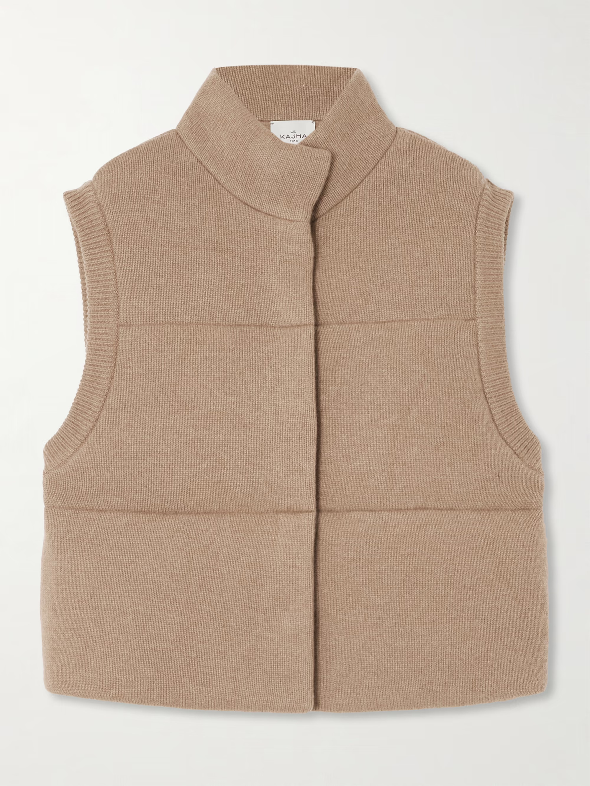 Montana quilted organic cashmere vest | NET-A-PORTER (UK & EU)