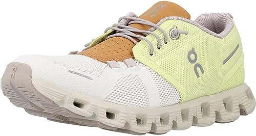 On Women's Cloud 5 Sneakers, Hay/Ice, 9.5 | Amazon (US)