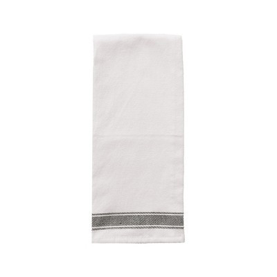 Sweet Water Decor Two Horizontal Black Stripe Hand Towel - 18x32" | Target