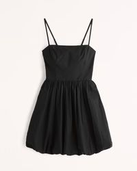 Women's Bubble Hem Mini Dress | Women's Dresses & Jumpsuits | Abercrombie.com | Abercrombie & Fitch (US)