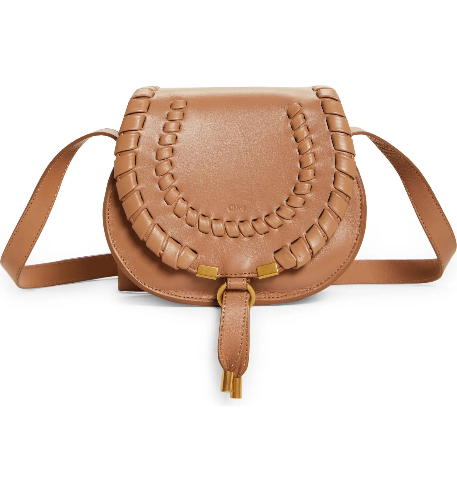 Marcie Whipstitch Leather Crossbody BagCHLOÉ | Nordstrom