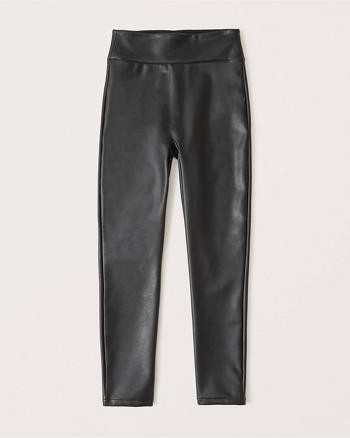 Vegan Leather Leggings | Abercrombie & Fitch (US)