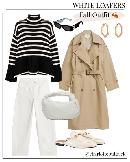 White loafers outfit for fall 🍂

I have two pairs of Gucci Princetown loafers as they are so comfy and the perfect footwear wardrobe investment. White jeans work all year round and I would add in staple striped knitwear and a trench coat for the perfect autumn outfit! 

#LTKshoecrush #LTKSeasonal #LTKstyletip