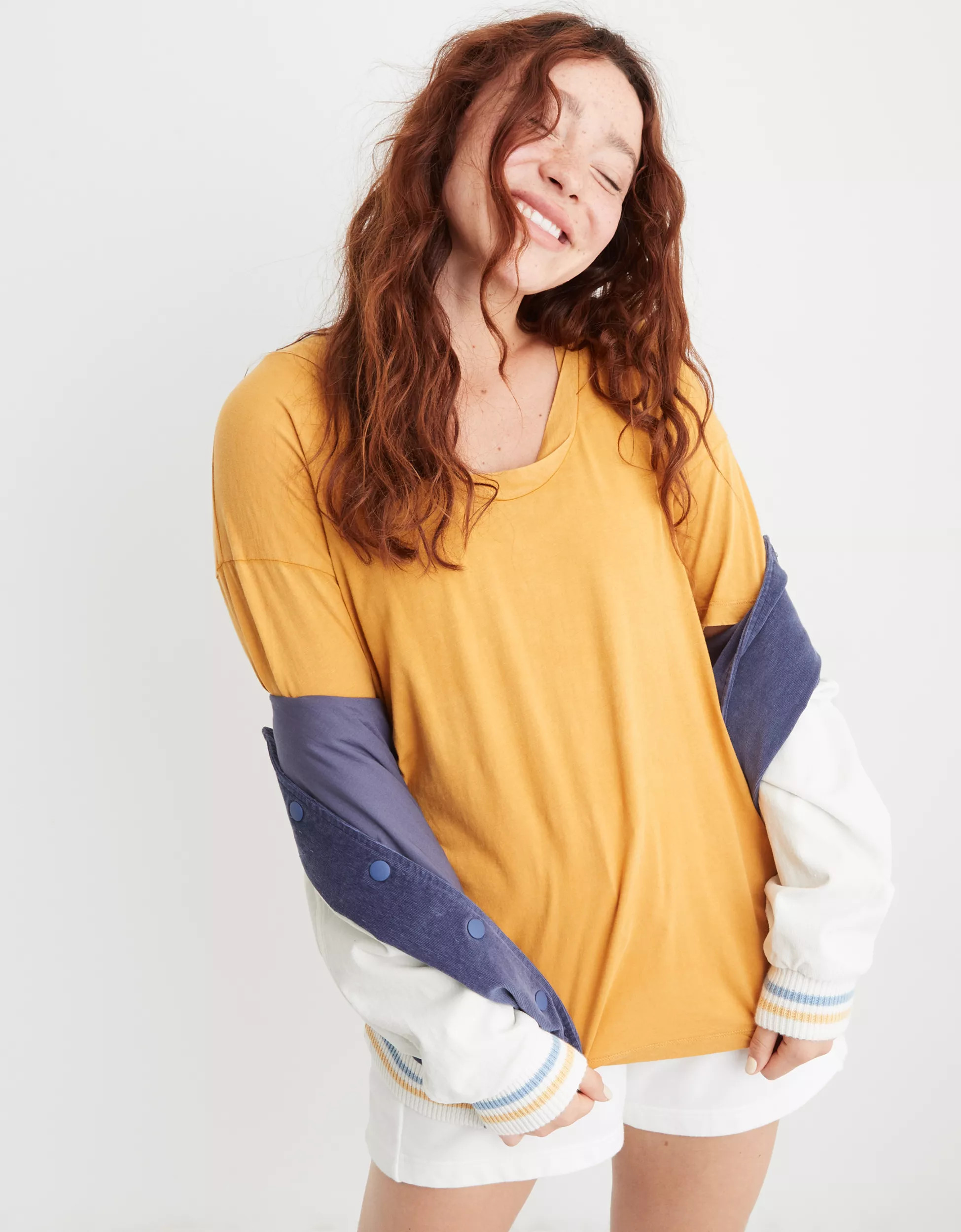 Aerie Rope Voop Boyfriend T-Shirt | American Eagle Outfitters (US & CA)