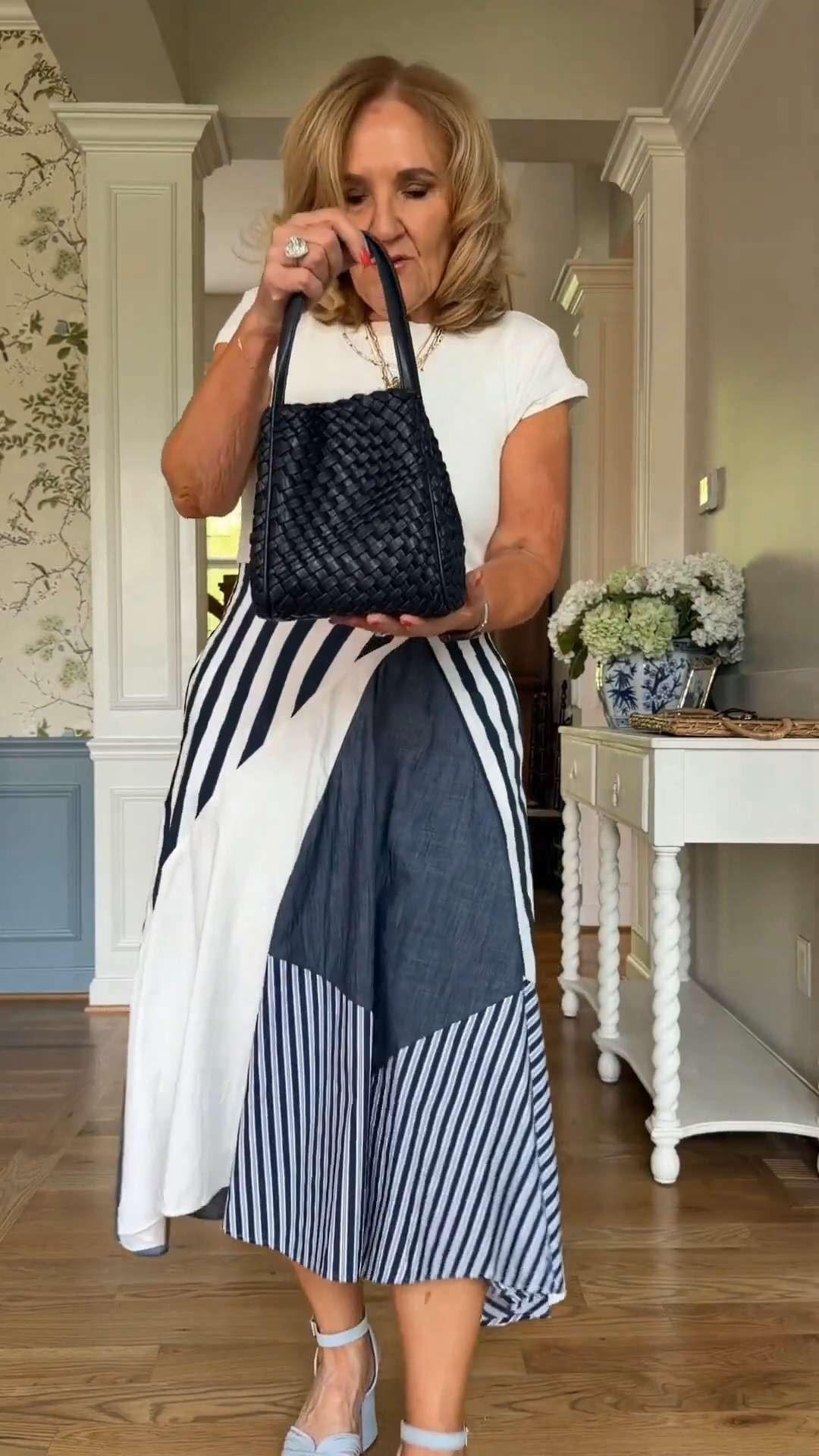 Let’s talk about this bag because it’s seriously such a good find 🖤

First of all, the versatility. It comes with two straps, so you can wear it as a shoulder bag for a more polished look, or switch to the longer strap and wear it crossbody when you want something more hands-free.

I love pieces like this that actually work for your lifestyle. It’s not just about how it looks (which is gorgeous), but how functional it is day-to-day.

The woven texture adds so much interest and instantly elevates even the simplest outfit. You can pair this with jeans and a tee or a more styled look like this, it just works.

Definitely one of those bags you’ll keep reaching for because it’s both stylish and practical 

Linked it for you here 🫶🏻 

 #LTKootd #LTKOver40 #LTKTravel