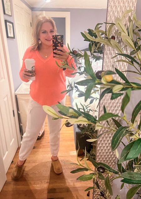 Some days, you just need to be cozy.
It is so rainy and cold here in New England. I’m riding it out with a strong coffee, plush sweat pants and an adorable waffle knit thermal in a color that makes me think spring.
Target, Free People, Athleisure 

#LTKSeasonal #LTKMostLoved #LTKfindsunder100